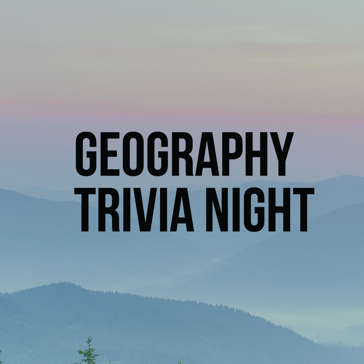 Geography Trivia Night The Geographic Society of Chicago